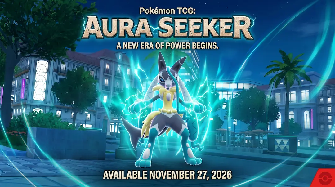 Alt du må vite om det nye japanske Pokemon settet Aura Seeker
