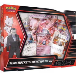 Pokemon Collection Box  Team Rocket's Mewtwo ex Box