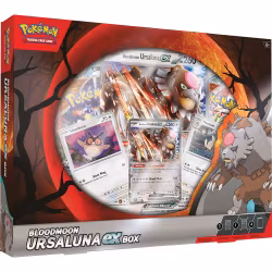 Pokemon EX Box Bloodmoon Ursaluna ex