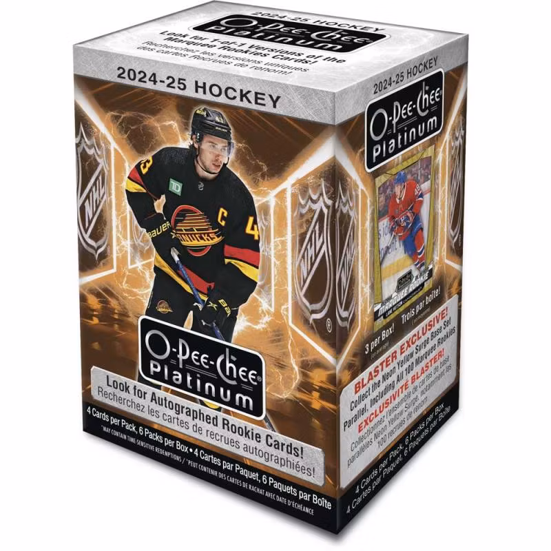2024-25 Upper Deck NHL O-Pee-Chee Platinum Blaster