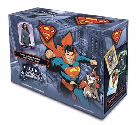 2025 Upper Deck Fleer Brilliants Superman Mega Box
