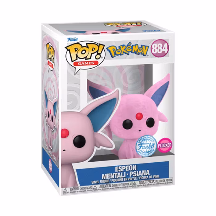 Funko POP Flocked Excl Pokemon Espeon