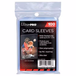 Card Sleeves 100 stk - standard størrelse