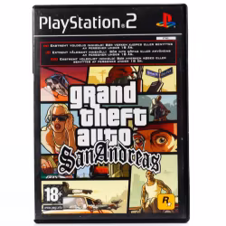 PS2: Grand Theft Auto San Andreas