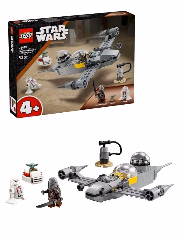 LEGO Star Wars 75410 - Mando og Grogus N-1 Starfighter