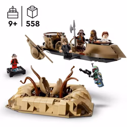 LEGO Star Wars 75396 - Desert Skiff og Sarlacc Pit