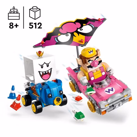 LEGO Super Mario 72038 Mario Kart – Wario og King Boo