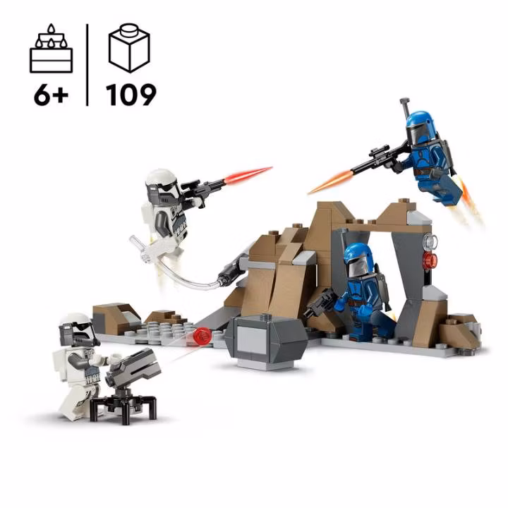 LEGO Star Wars 75373 - Bakhold på Mandalore Stridssett