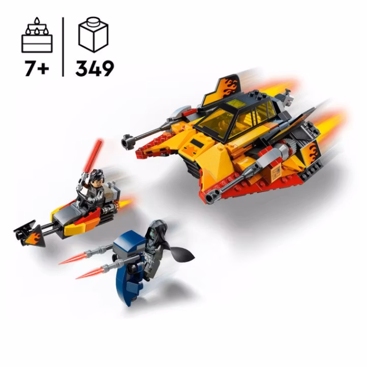LEGO Star Wars 75414 - Kraftens Flamme Snowspeeder