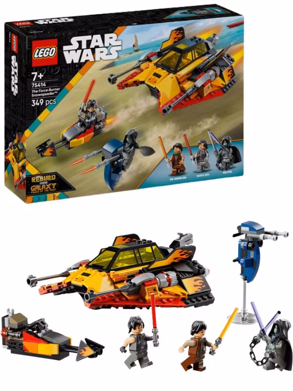 LEGO Star Wars 75414 - Kraftens Flamme Snowspeeder