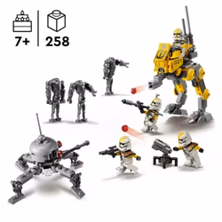 LEGO Star Wars 75431 - Stridspakke med Klonesoldater fra 327 Stjernekorps