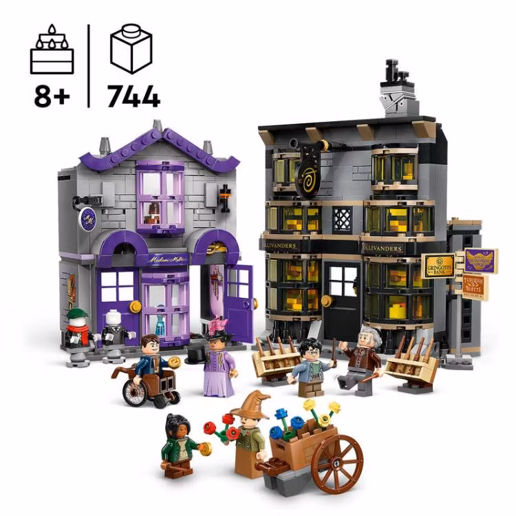 LEGO Harry Potter 76439 - Olivanders og Madam Malkins Gevanter