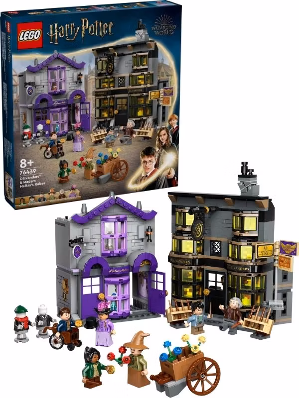 LEGO Harry Potter 76439 - Olivanders og Madam Malkins Gevanter