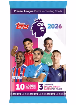Topps Premier League Cards 2026 Booster