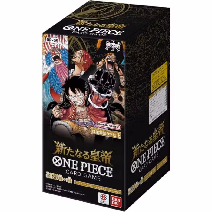 One Piece OP09 Emperors in the New World Booster Box - Japansk
