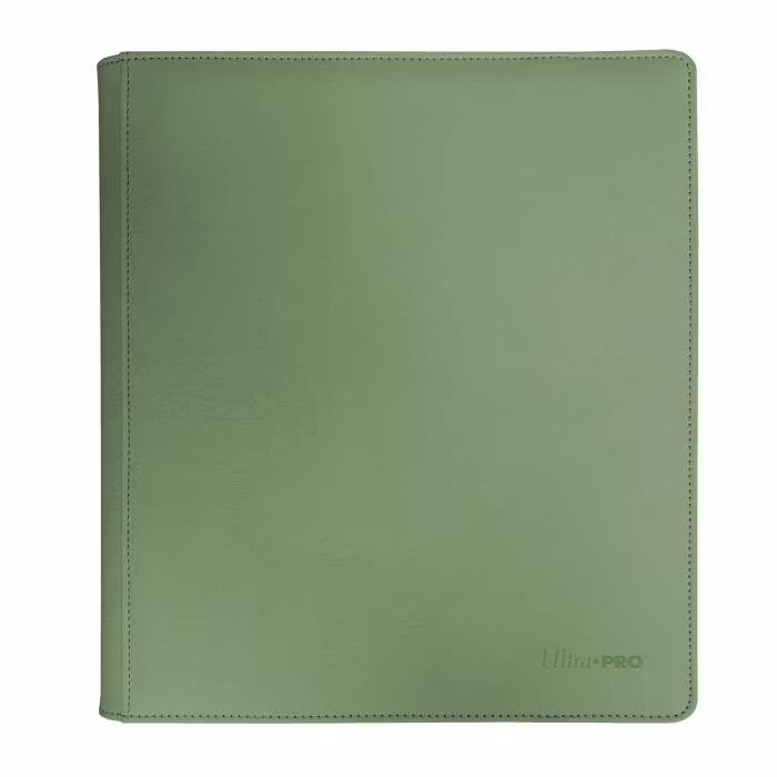 PRO-BINDER Zippered Vivid 12-Pocket Cool Matcha