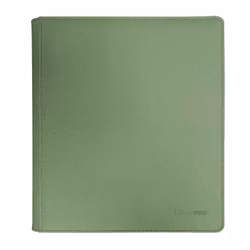 PRO-BINDER Zippered Vivid 12-Pocket Cool Matcha