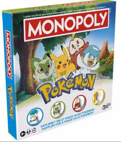 Pokemon Monopoly - Norsk Monopol Utgave