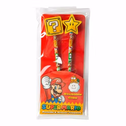 2 stk Super Mario Blyanter og Viskelær