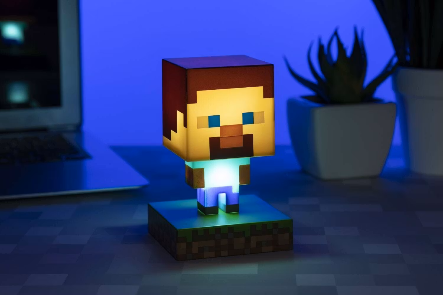 Icon Light Minecraft Steve - Lampe Figur