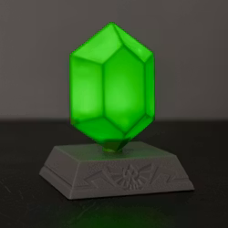 Zelda - Green Rupee Lampe
