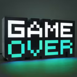 8-BIT Game Over lampe