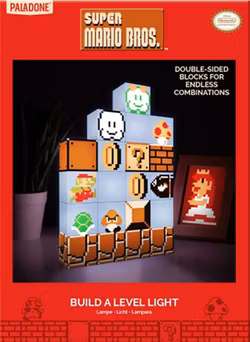 Super Mario Bros build a level lampe