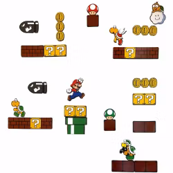 Super Mario Magnetsett
