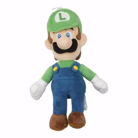 Luigi bamse 25 cm - Super Mario