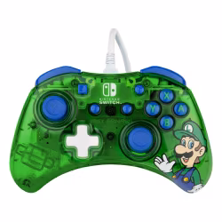 Rock Candy Kontroller med ledning med bilde av Luigi