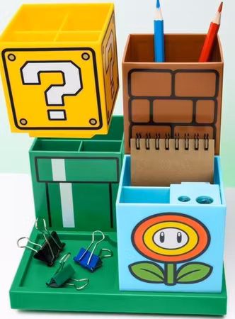 Super Mario - Skrivepult Organiserer