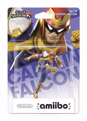 Amiibo - Captain Falcon Super Smash Bros F-Zero