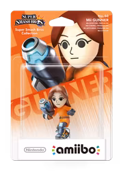 Amiibo - No. 50 Mii Gunner Super Smash Bros