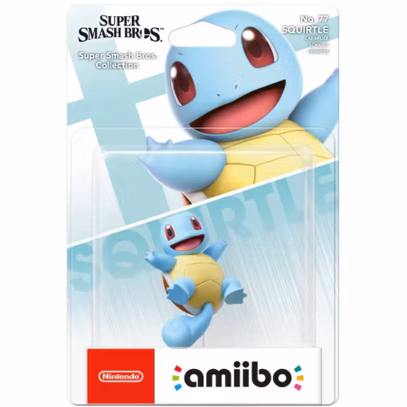 Amiibo - Squirtle no. 77 Super Smash Bros