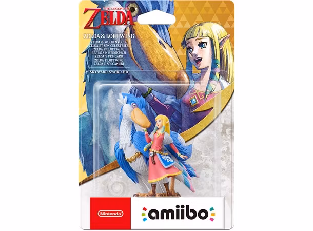 Amiibo - Zelda & Loftwing The Legend of Zelda
