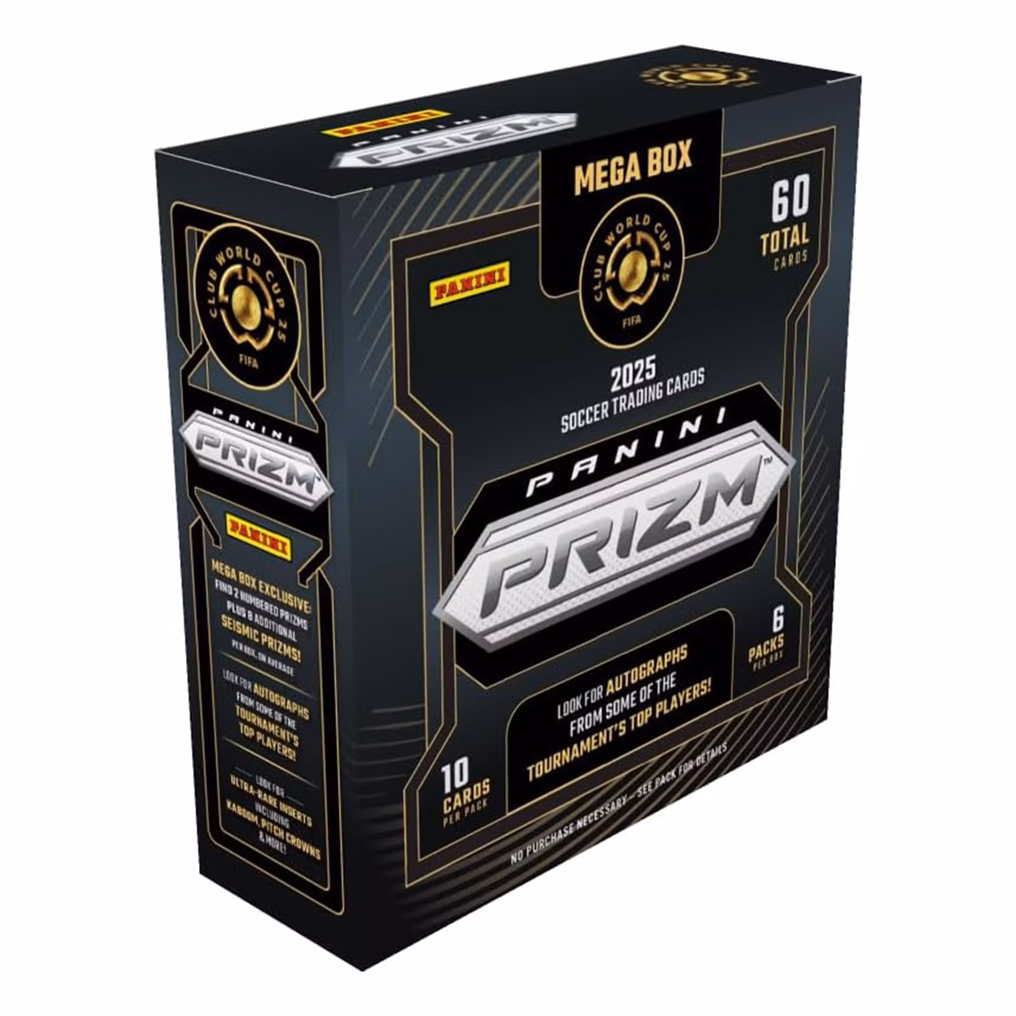 2025 Panini Prizm Club World Cup Soccer Mega Box