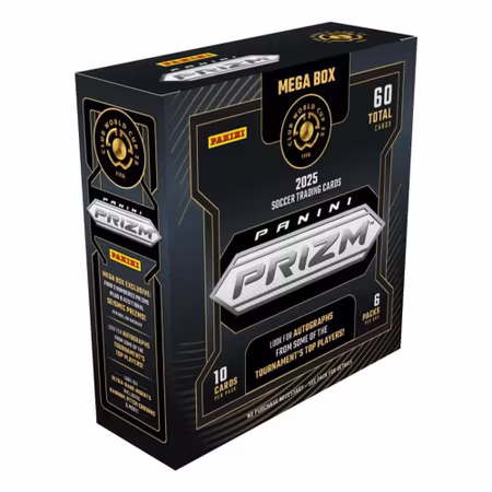 2025 Panini Prizm Club World Cup Soccer Mega Box