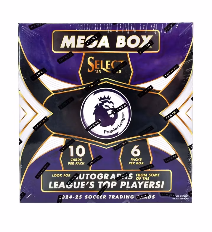2024-25 Panini Select Premier League EPL Soccer – Mega Boks