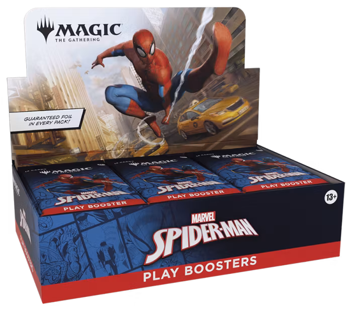 Magic the Gathering Spiderman - Play Display Booster Boks