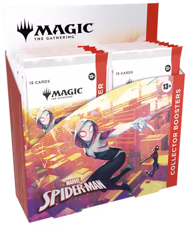 Magic the Gathering Spider Man - Collector Booster Display