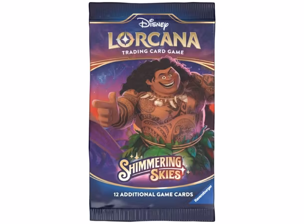 Disney Lorcana - Shimmering Skies Booster Pakke