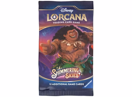 Disney Lorcana - Shimmering Skies Booster Pakke