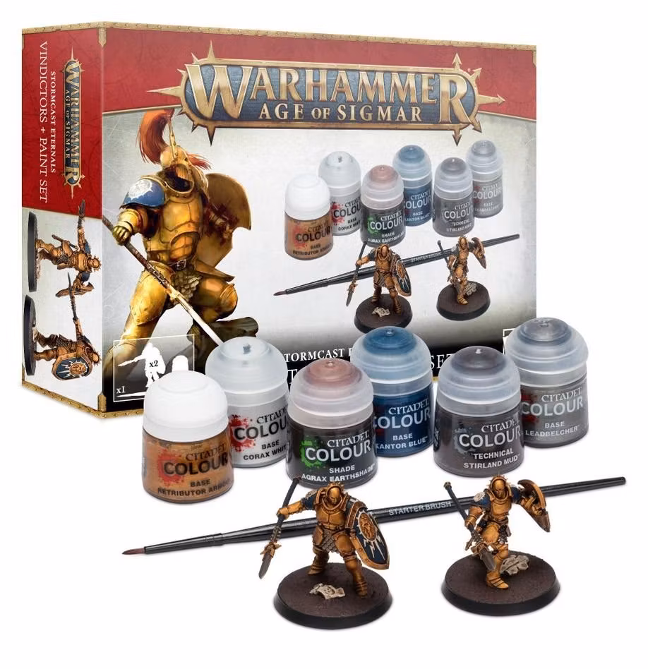 Warhammer - Age of Sigmar Vindictors - Paint Set