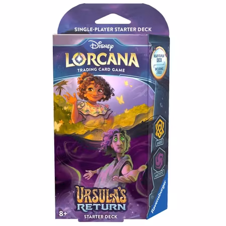 Ursula's Return Amber & Amethyst Bruno & Mirabel -Starter Deck Lorcana TCG