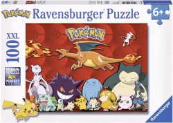 Pokemon Puslespill XXL 100 brikker Pokemonfavoritter - Ravensburger