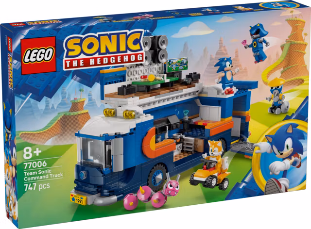 LEGO Sonic the Hedgehog - 77006 Team Sonics Kommandotrailer