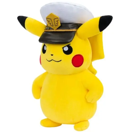 Pokemon Kaptein Pikachu - 20 cm Bamse