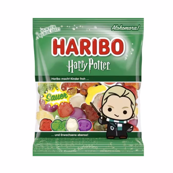 Harry Potter Haribo Draco 160g – Syrlig Gummigodteri