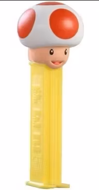 Super Mario Toad - Pez Dispenser med 2 Pakker