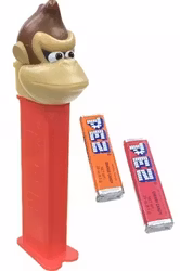 Donkey Kong - Pez Dispenser med 2 Pakker